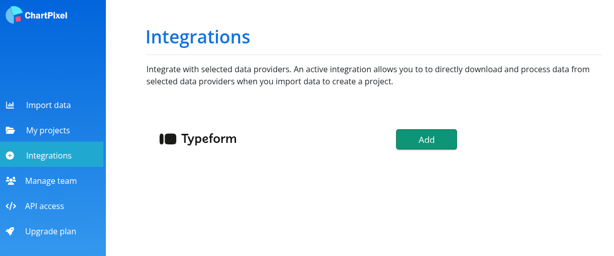 Integration Setup