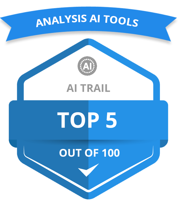 Chosen Top 5 Data Analysis Tools by AI Trail